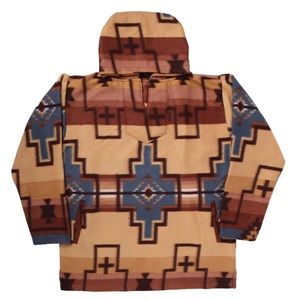 Southwest fleece pullover - saddle blanket company